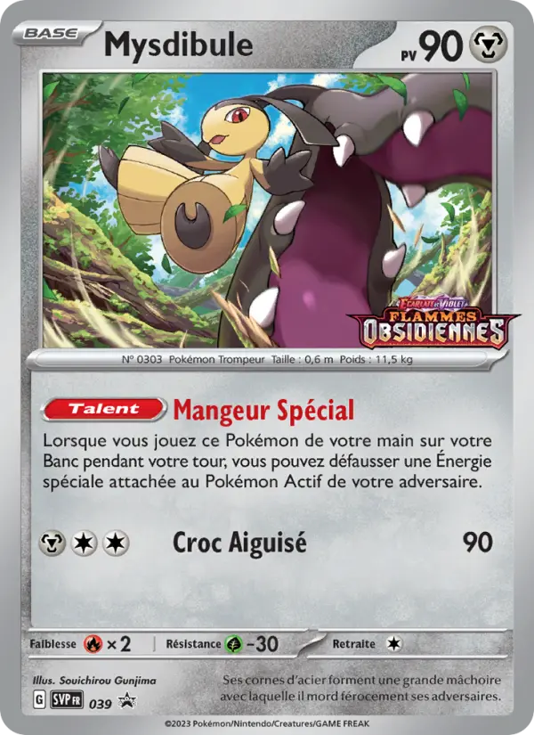 Mysdibule — carte 039 de l’extension SVP Black Star Promos