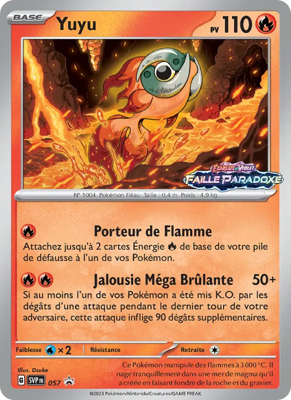 Yuyu — carte 057 de l’extension SVP Black Star Promos