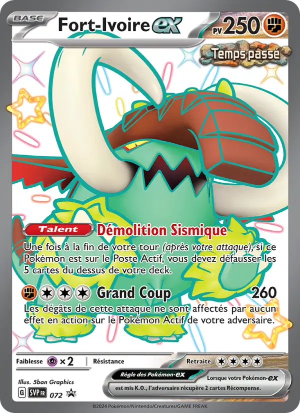 Fort-Ivoire-ex — carte 072 de l’extension SVP Black Star Promos
