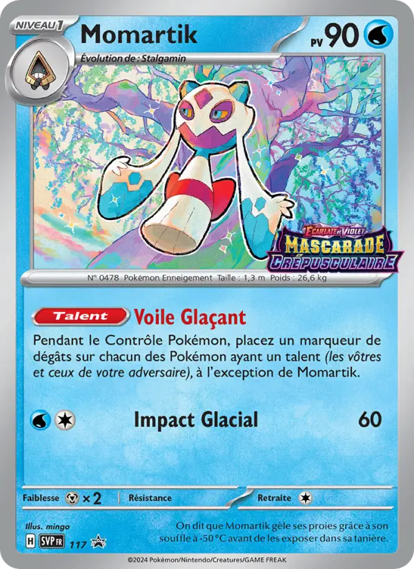 Momartik — carte 117 de l’extension SVP Black Star Promos