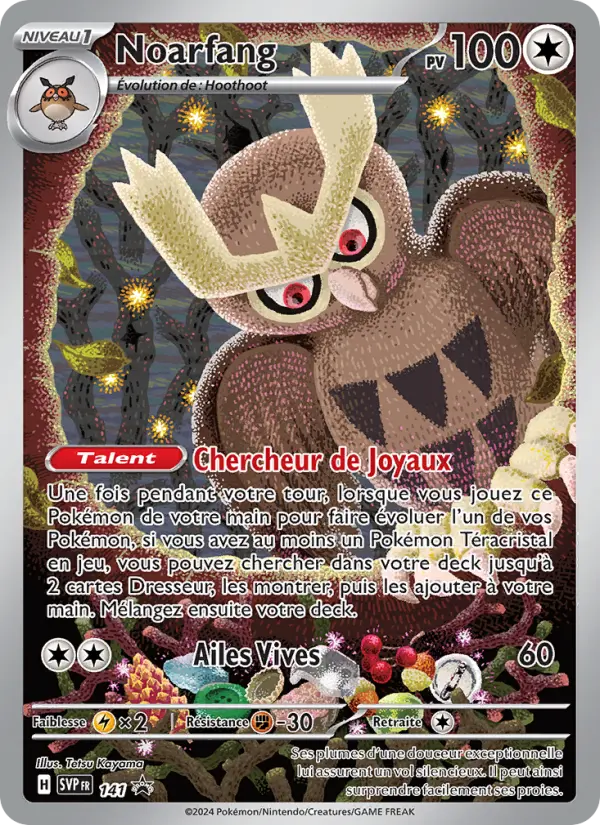 Noarfang — carte 141 de l’extension SVP Black Star Promos