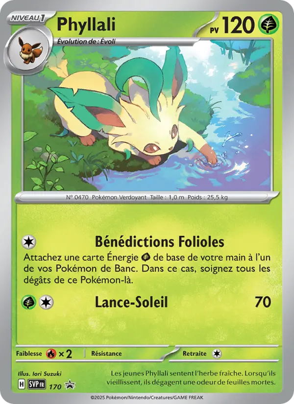 Phyllali — carte 170 de l’extension SVP Black Star Promos