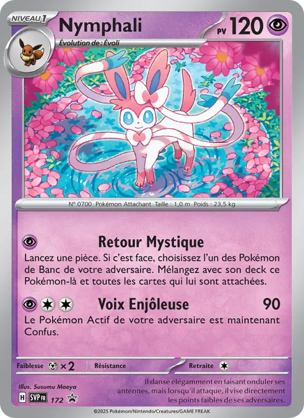 Nymphali — carte 172 de l’extension SVP Black Star Promos