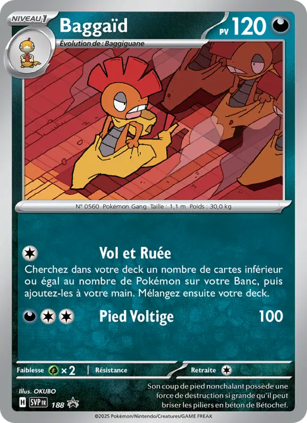 Baggaïd — carte 188 de l’extension SVP Black Star Promos