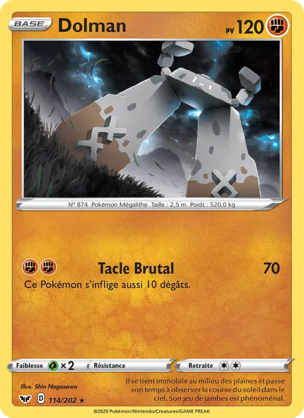 Dolman — carte 114 de l’extension Épée et Bouclier