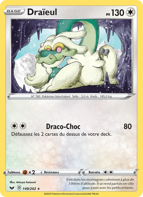 Draïeul — carte 149 de l’extension Épée et Bouclier