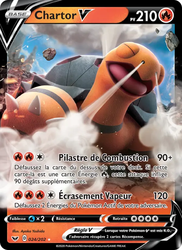 Chartor V — carte 24 de l’extension Épée et Bouclier