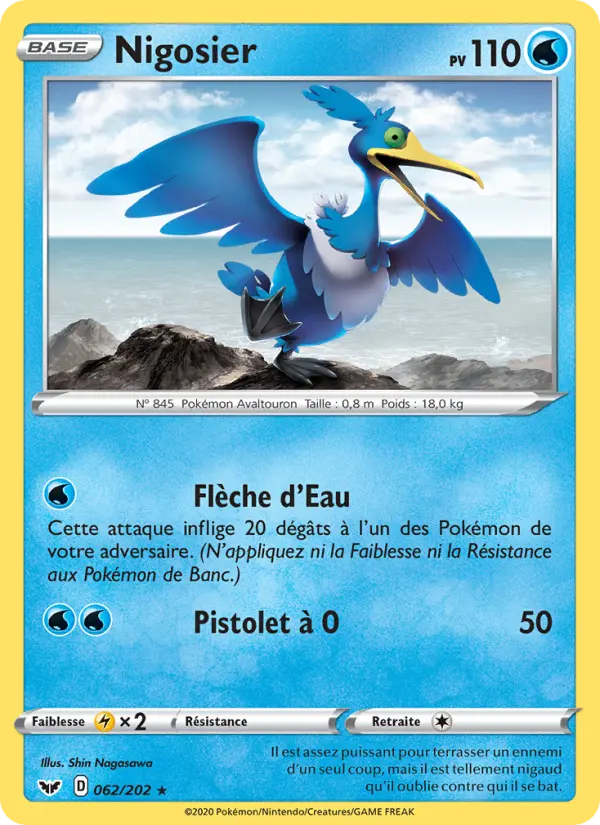 Nigosier — carte 62 de l’extension Épée et Bouclier