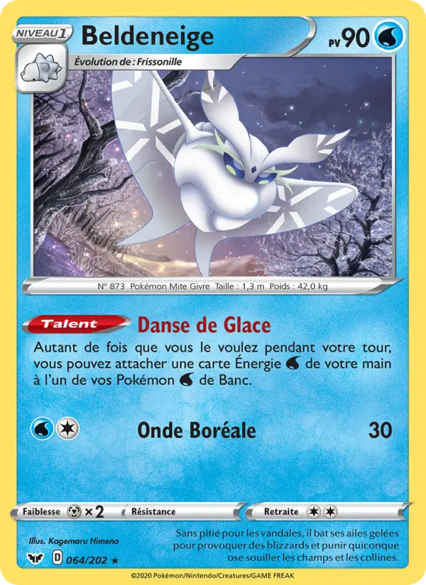 Beldeneige — carte 64 de l’extension Épée et Bouclier