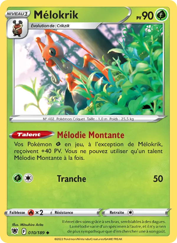 Mélokrik — carte 010 de l’extension Astres Radieux