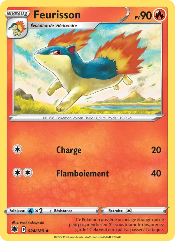 Feurisson — carte 024 de l’extension Astres Radieux