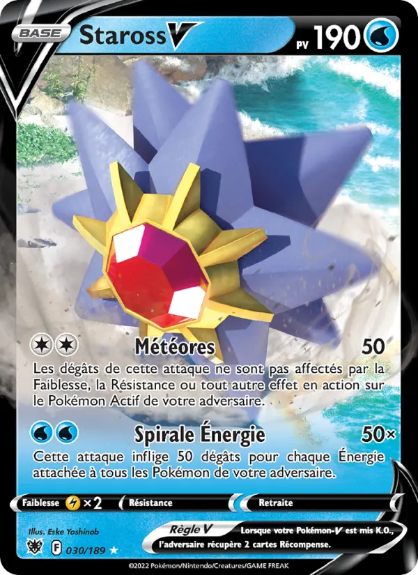 Staross V — carte 030 de l’extension Astres Radieux