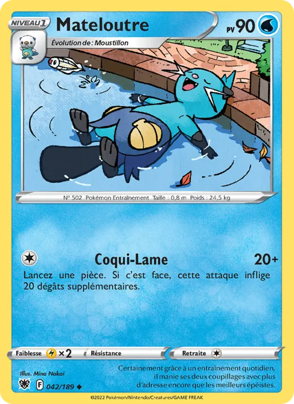 Mateloutre — carte 042 de l’extension Astres Radieux