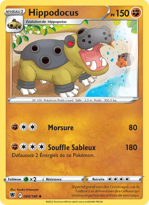 Hippodocus — carte 080 de l’extension Astres Radieux