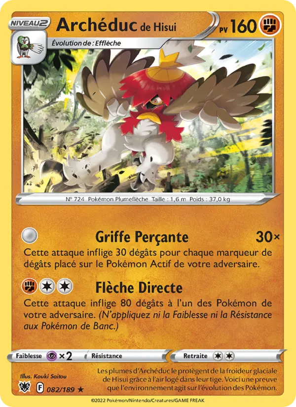 Archéduc de Hisui — carte 082 de l’extension Astres Radieux
