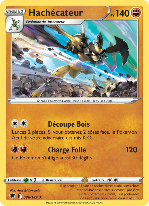 Hachécateur — carte 086 de l’extension Astres Radieux