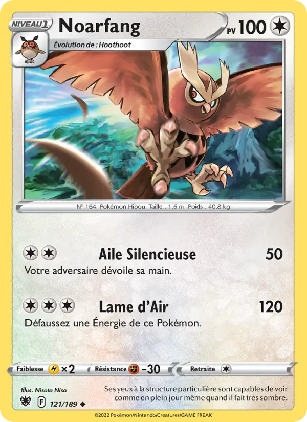 Noarfang — carte 121 de l’extension Astres Radieux