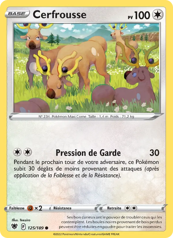 Cerfrousse — carte 125 de l’extension Astres Radieux