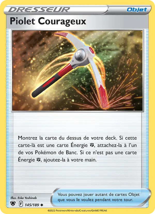 Piolet Courageux — carte 145 de l’extension Astres Radieux