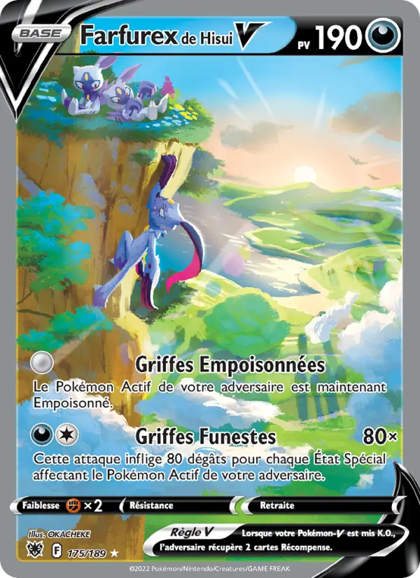 Farfurex de Hisui V — carte 175 de l’extension Astres Radieux