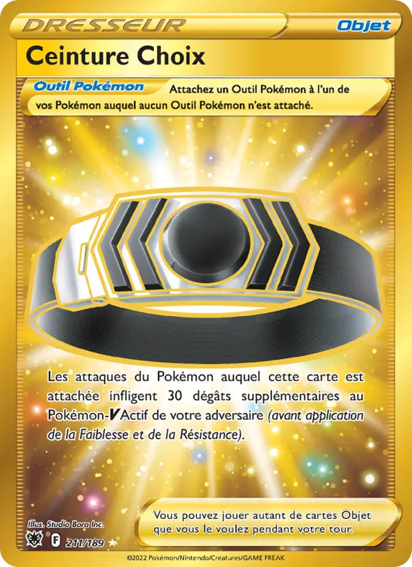 Ceinture Choix — carte 211 de l’extension Astres Radieux