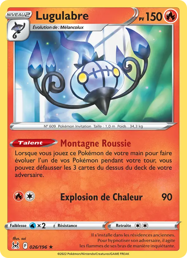 Lugulabre — carte 026 de l’extension Origine Perdue