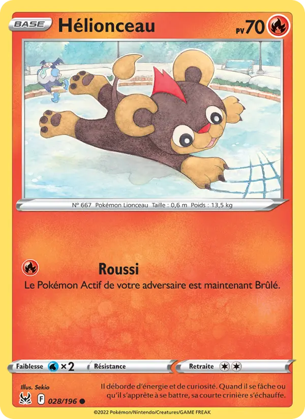Hélionceau — carte 028 de l’extension Origine Perdue