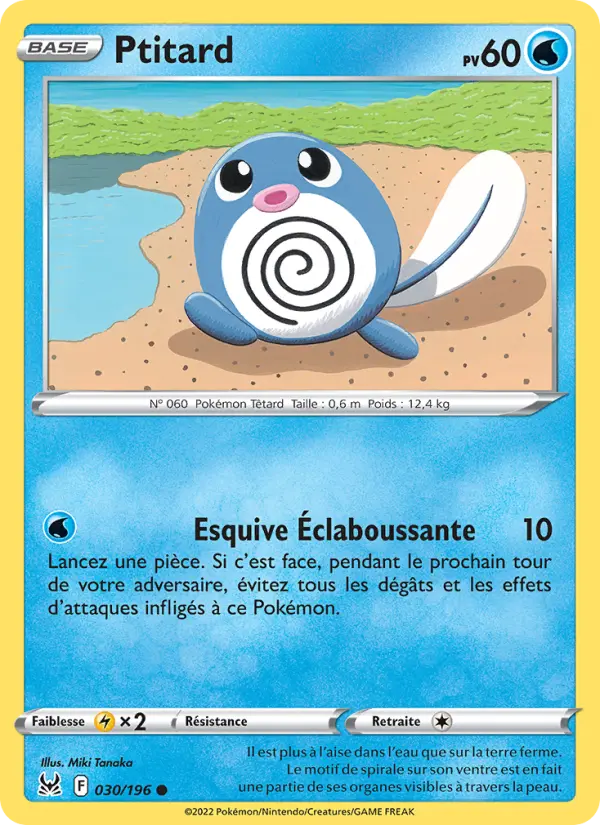 Ptitard — carte 030 de l’extension Origine Perdue
