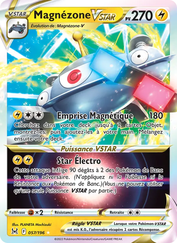 Magnézone VSTAR — carte 057 de l’extension Origine Perdue