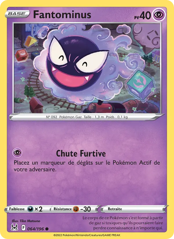 Fantominus — carte 064 de l’extension Origine Perdue