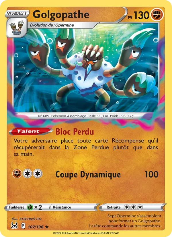 Golgopathe — carte 107 de l’extension Origine Perdue