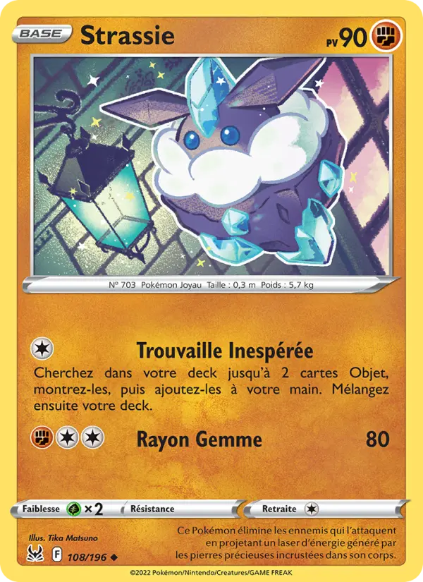 Strassie — carte 108 de l’extension Origine Perdue