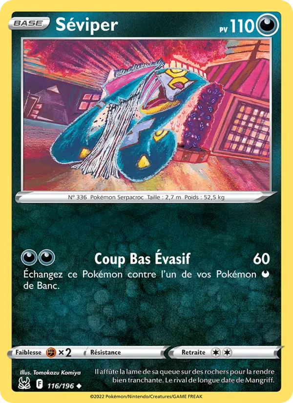 Séviper — carte 116 de l’extension Origine Perdue