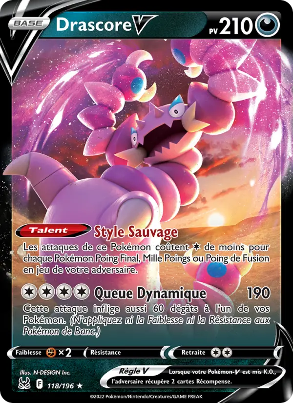 Drascore V — carte 118 de l’extension Origine Perdue