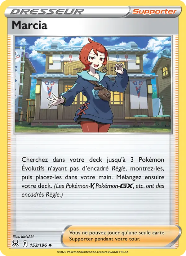 Marcia — carte 153 de l’extension Origine Perdue