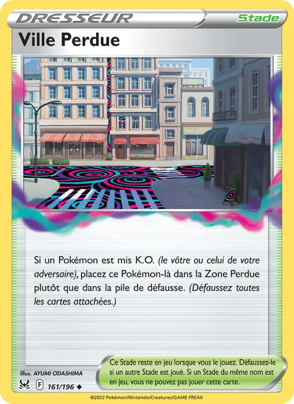 Ville Perdue — carte 161 de l’extension Origine Perdue