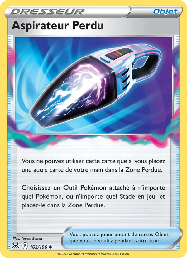 Aspirateur Perdu — carte 162 de l’extension Origine Perdue