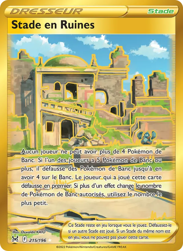 Stade en Ruines — carte 215 de l’extension Origine Perdue