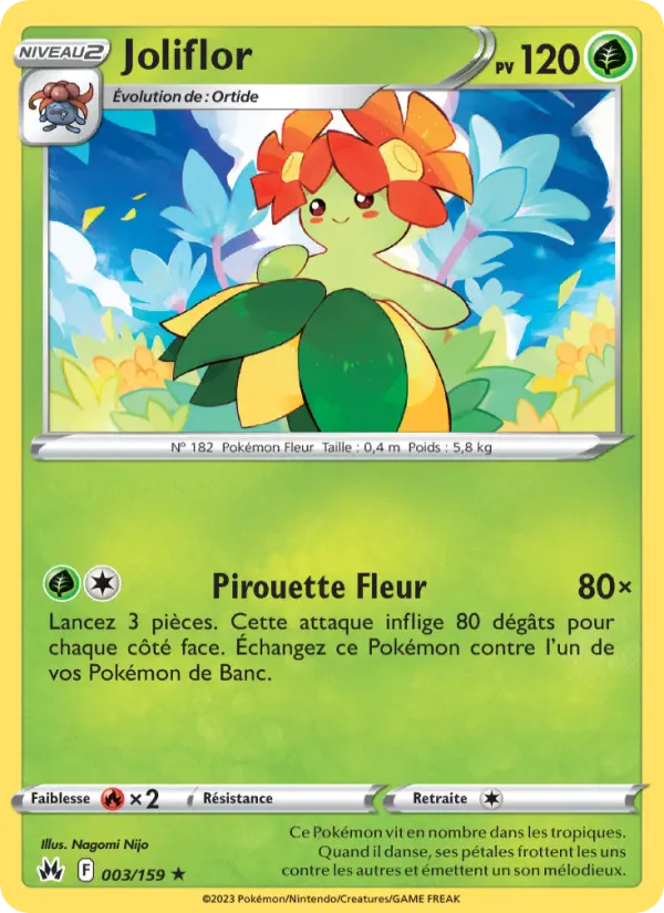 Joliflor — carte 003 de l’extension Zénith Suprême
