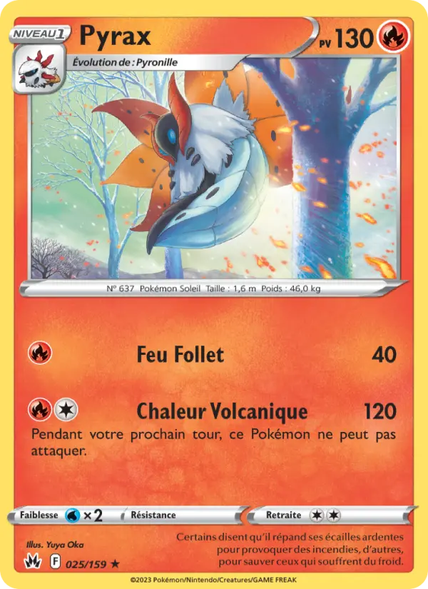 Pyrax — carte 025 de l’extension Zénith Suprême
