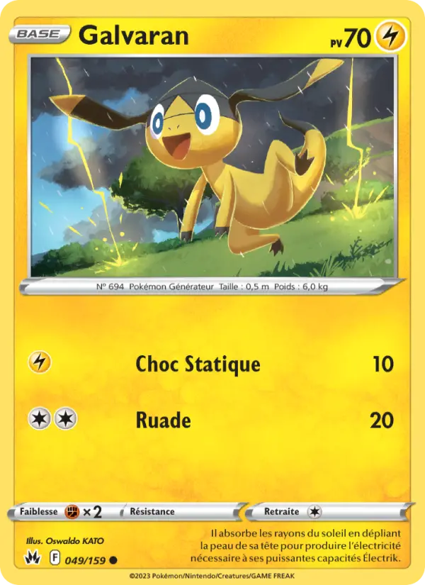 Galvaran — carte 049 de l’extension Zénith Suprême