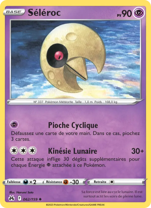 Séléroc — carte 062 de l’extension Zénith Suprême
