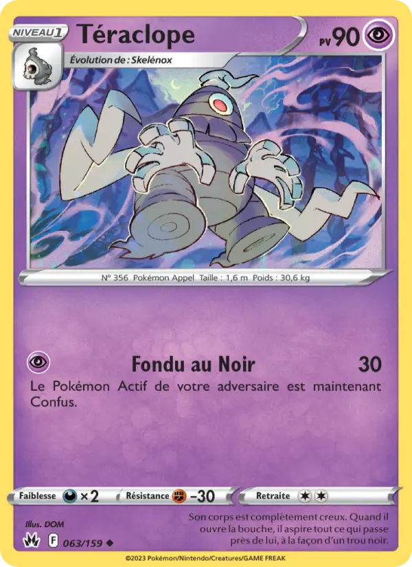 Téraclope — carte 063 de l’extension Zénith Suprême