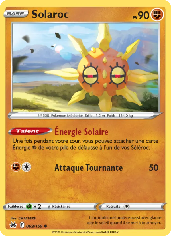 Solaroc — carte 069 de l’extension Zénith Suprême