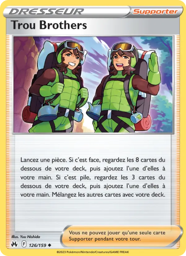Trou Brothers — carte 126 de l’extension Zénith Suprême