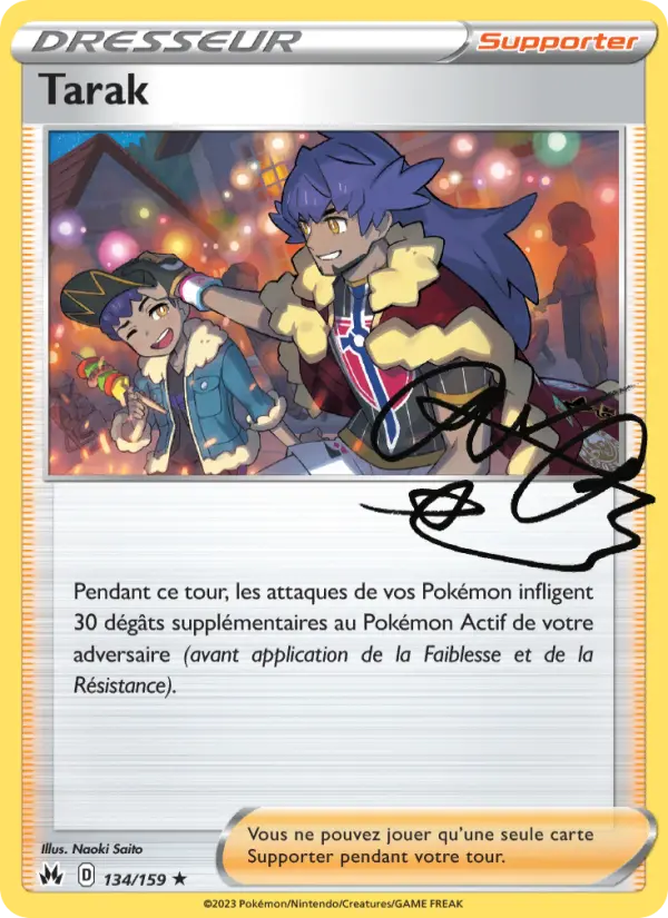 Tarak — carte 134 de l’extension Zénith Suprême