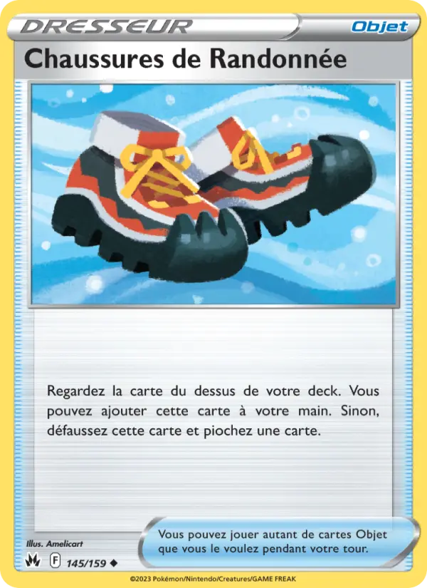 Chaussures de Randonnée — carte 145 de l’extension Zénith Suprême