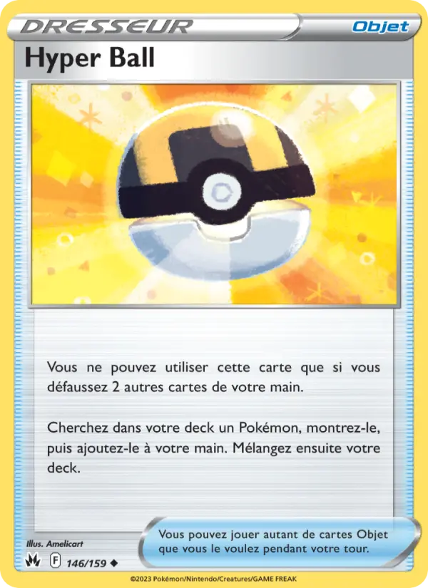 Hyper Ball — carte 146 de l’extension Zénith Suprême