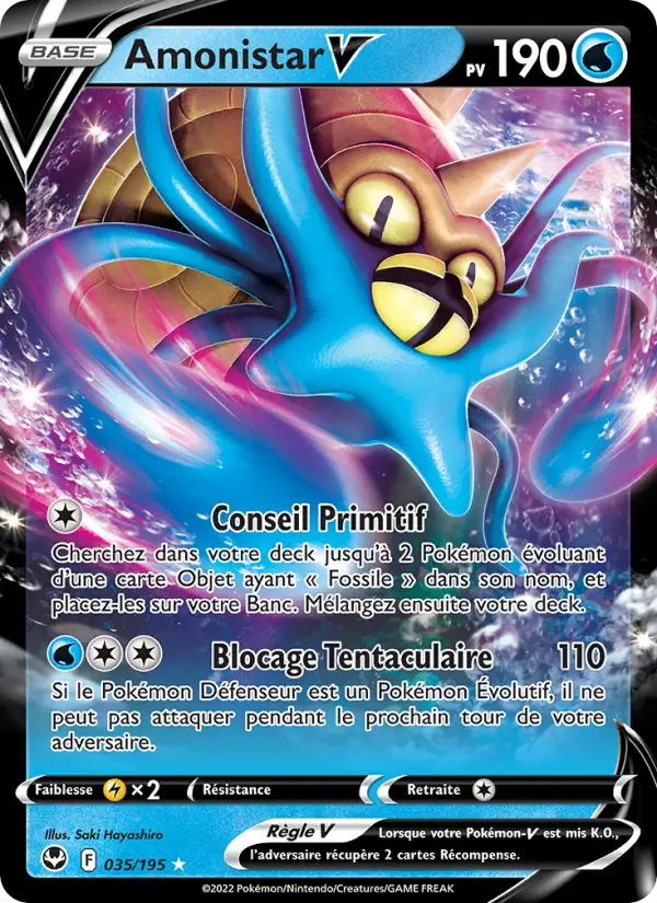 Amonistar V — carte 035 de l’extension Tempête Argentée