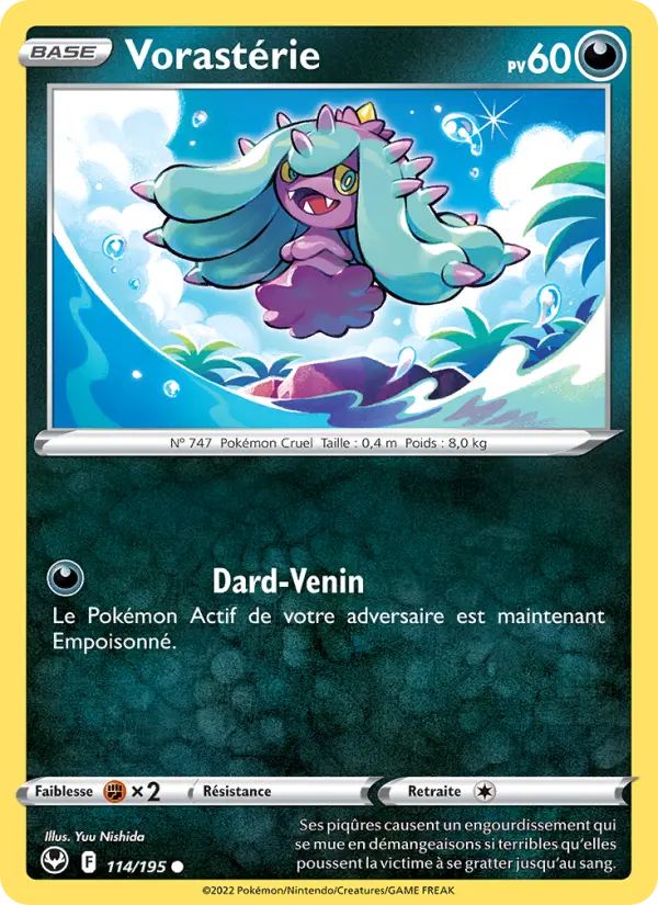 Vorastérie — carte 114 de l’extension Tempête Argentée